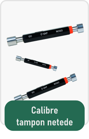 Calibre tampon netede